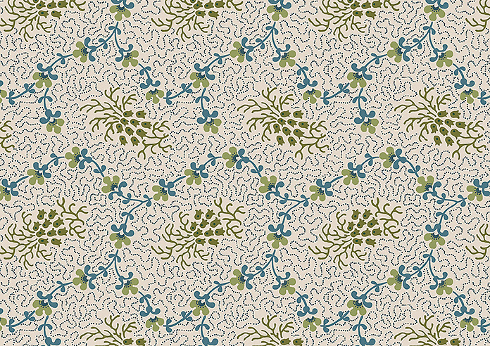 Land & Shore Lorie, Green - Made to Measure Curtains - Image 8